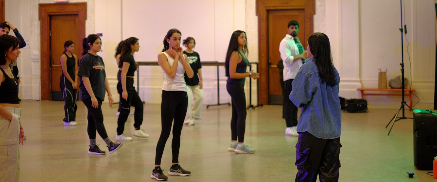 Anjali teaching classes